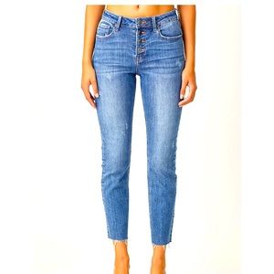 Risen Jeans 9/29 RDP1444 mid-rise button fly relaxed fit skinny